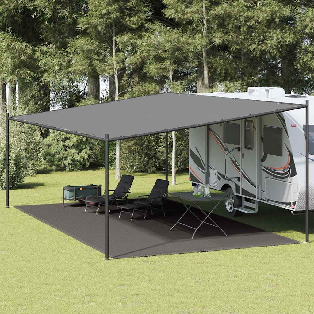 Vidaxl tent carpet 400x700 cm anthracite