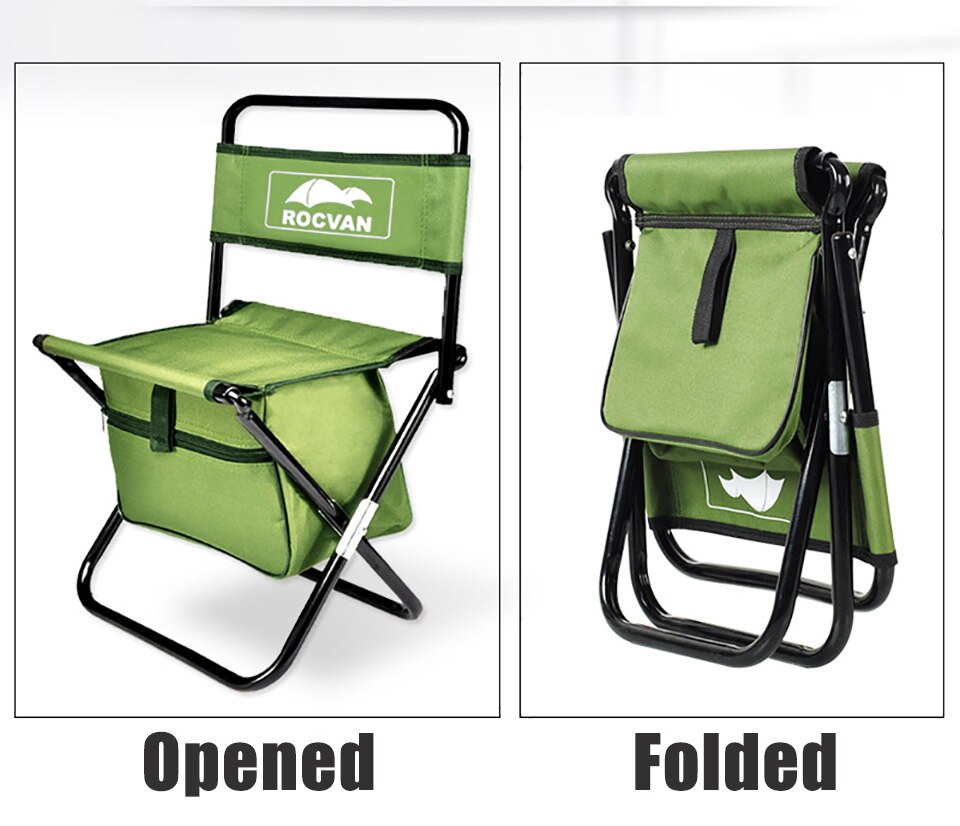 Foldable Fishing Chair Backrest Backpack Camouflage Portable Fishing Equipment Fishing Bag And Chair